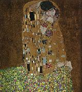 Gustav Klimt The Kiss oil